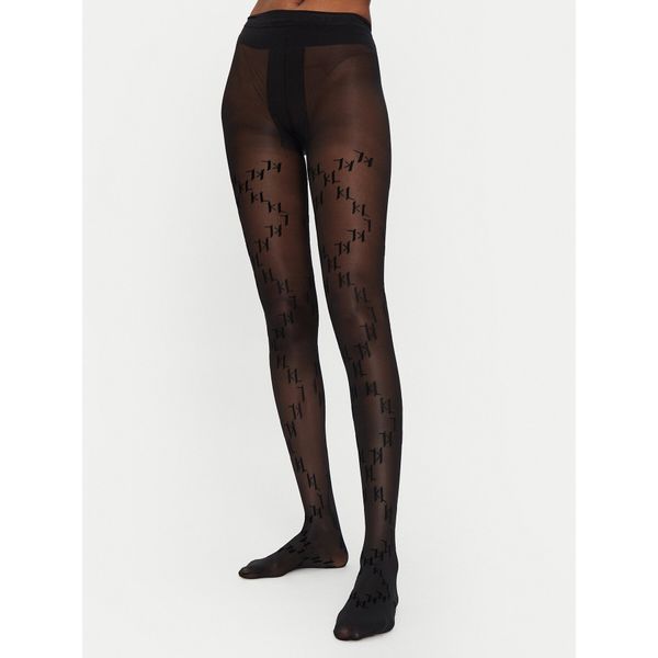 KARL LAGERFELD Чорапогащи дамски KARL LAGERFELD 246W3903 Черен