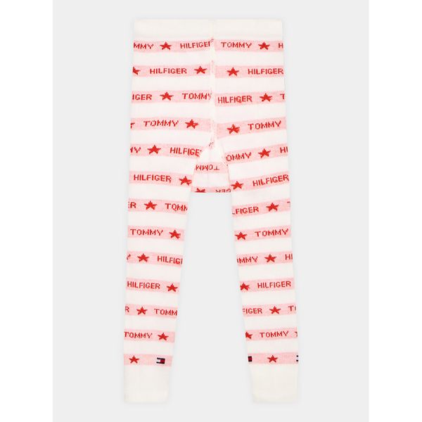 Tommy Hilfiger Чорапогащи детски Tommy Hilfiger 701222676 Бял