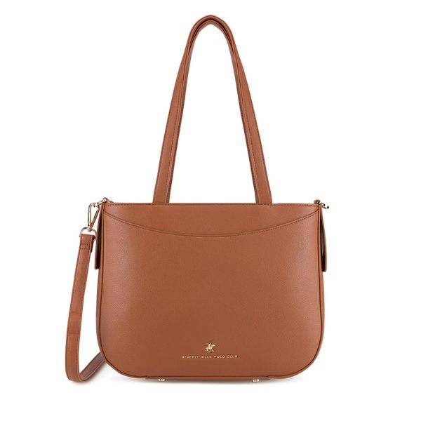 Beverly Hills Polo Club Дамска чанта Beverly Hills Polo Club BHPC-C-005-07 Кафяв