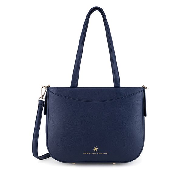 Beverly Hills Polo Club Дамска чанта Beverly Hills Polo Club BHPC-C-005-07 Тъмносин