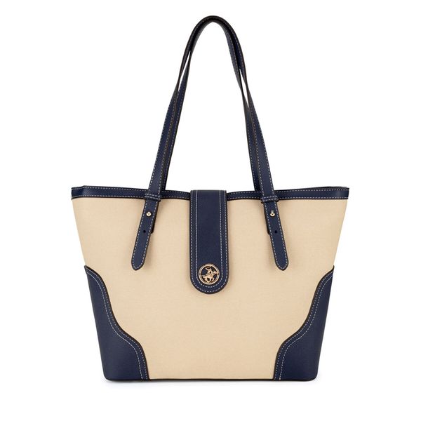 Beverly Hills Polo Club Дамска чанта Beverly Hills Polo Club BHPC-C-010-07 Тъмносин