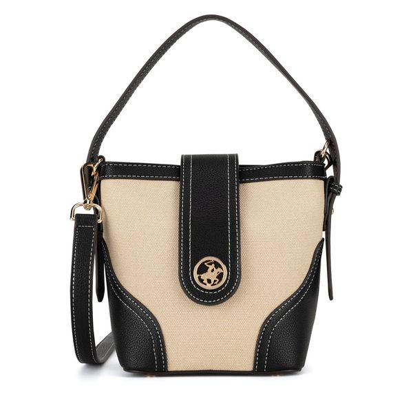 Beverly Hills Polo Club Дамска чанта Beverly Hills Polo Club BHPC-C-012-07 Черен