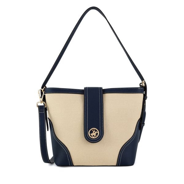 Beverly Hills Polo Club Дамска чанта Beverly Hills Polo Club BHPC-C-013-07 Тъмносин