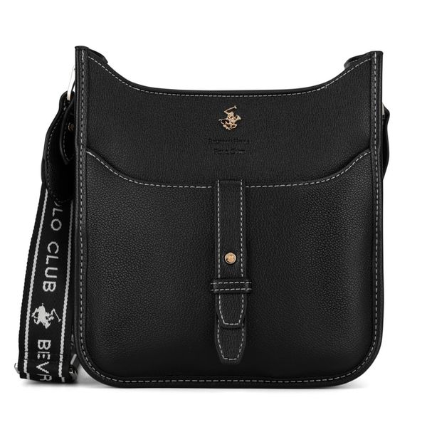 Beverly Hills Polo Club Дамска чанта Beverly Hills Polo Club BHPC-C-016-07 Черен