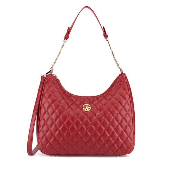 Beverly Hills Polo Club Дамска чанта Beverly Hills Polo Club BHPC-K-036-06 Червен