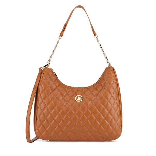 Beverly Hills Polo Club Дамска чанта Beverly Hills Polo Club BHPC-K-036-06 Кафяв