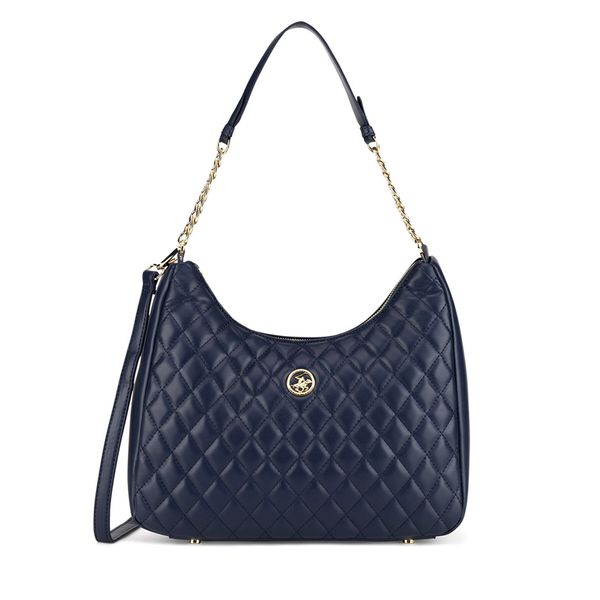 Beverly Hills Polo Club Дамска чанта Beverly Hills Polo Club BHPC-K-036-06 Тъмносин