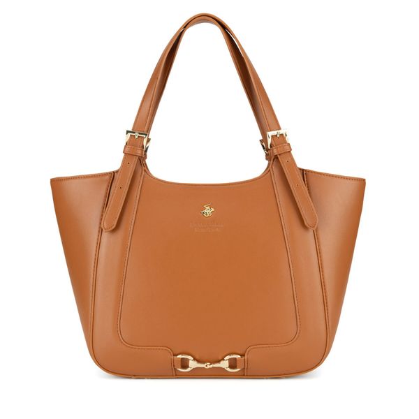 Beverly Hills Polo Club Дамска чанта Beverly Hills Polo Club BHPC-K-044-06 Кафяв