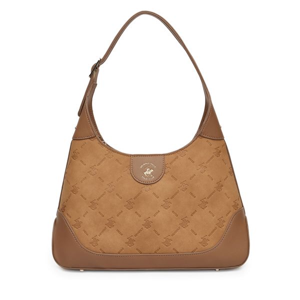Beverly Hills Polo Club Дамска чанта Beverly Hills Polo Club BHPC-L-004-07 Кафяв