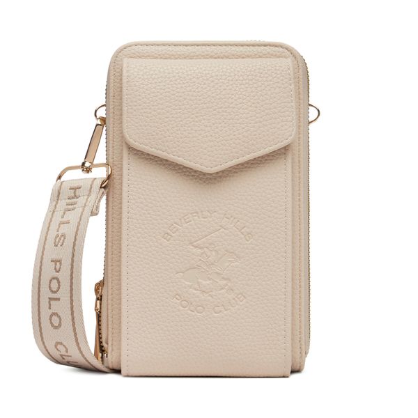 Beverly Hills Polo Club Дамска чанта Beverly Hills Polo Club BHPC-L-006-07 Бежов