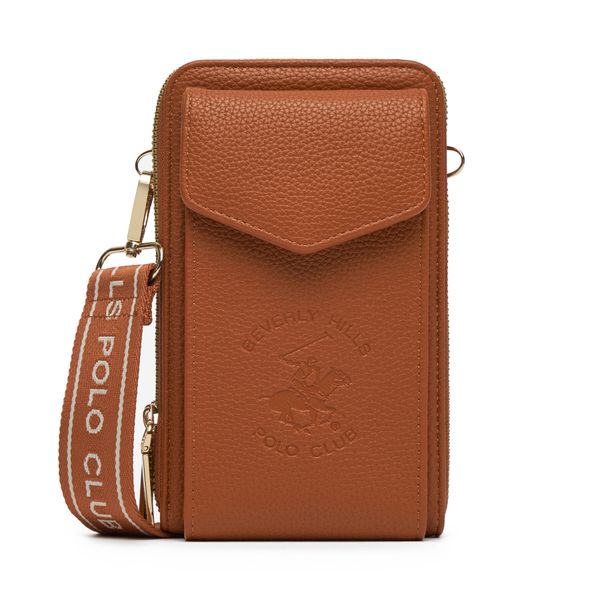 Beverly Hills Polo Club Дамска чанта Beverly Hills Polo Club BHPC-L-006-07 Кафяв