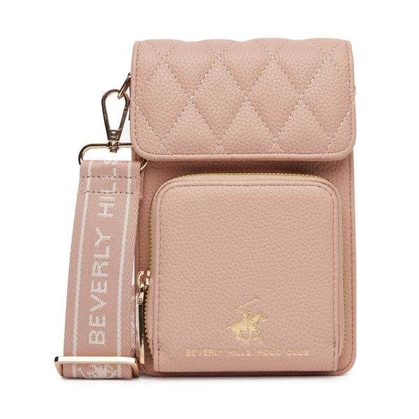 Beverly Hills Polo Club Дамска чанта Beverly Hills Polo Club BHPC-L-007-07 Розов