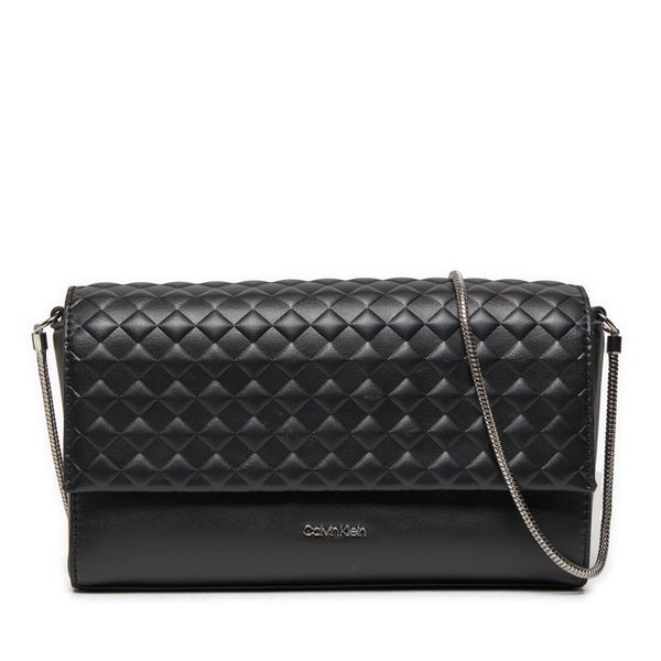 Calvin Klein Дамска чанта Calvin Klein Calvin Mini Quilt Mini Crossbody K60K611990 Ck Black BEH