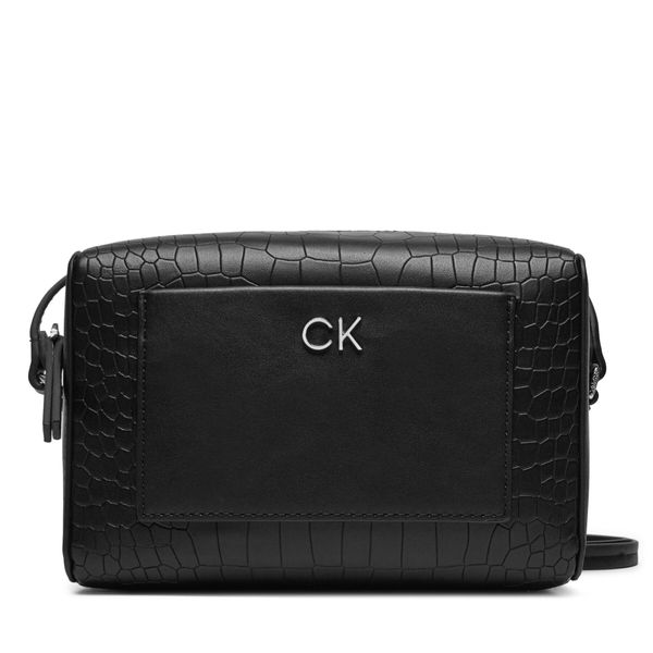 Calvin Klein Дамска чанта Calvin Klein Ck Daily Camera Bag_Croco K60K612140 Черен