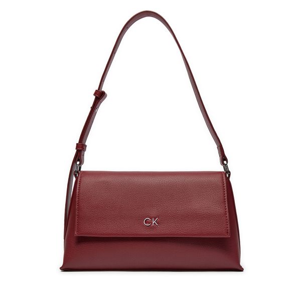 Calvin Klein Дамска чанта Calvin Klein Ck Daily Shoulder Bag Pebble K60K612139 Червен
