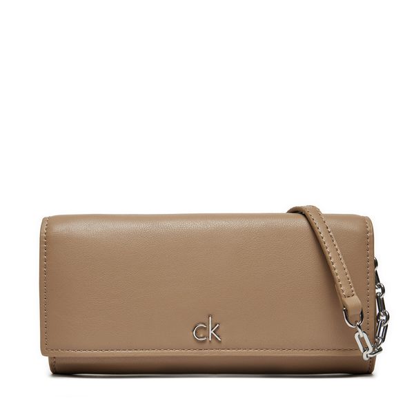Calvin Klein Дамска чанта Calvin Klein Ck Daily Wallet Mini Bag_Pbl K60K612852 Кафяв