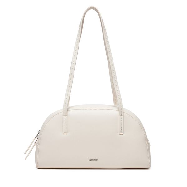 Calvin Klein Дамска чанта Calvin Klein Ck Glide Elongated Shoulder Bag K60K612819 Бял
