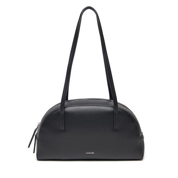 Calvin Klein Дамска чанта Calvin Klein Ck Glide Elongated Shoulder Bag K60K612819 Черен