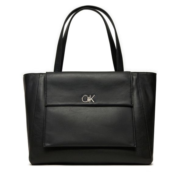 Calvin Klein Дамска чанта Calvin Klein Ck Medium Shopper K60K612811 Черен
