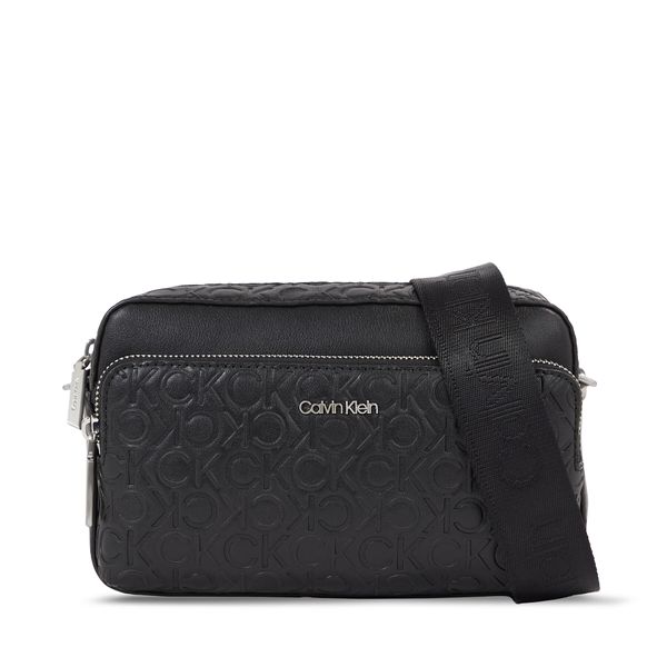 Calvin Klein Дамска чанта Calvin Klein Ck Must Camera Bag W/Pckt-Emb Mn K60K611008 Черен