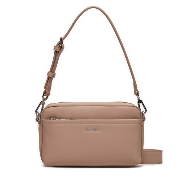 Calvin Klein Дамска чанта Calvin Klein Ck Must Convertible Camera Bag K60K612280 Бежов