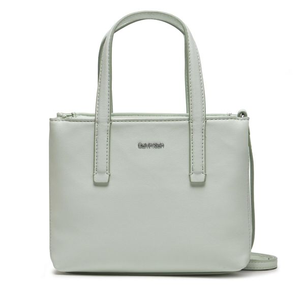Calvin Klein Дамска чанта Calvin Klein Ck Must K60K611675 Milky Green LIA