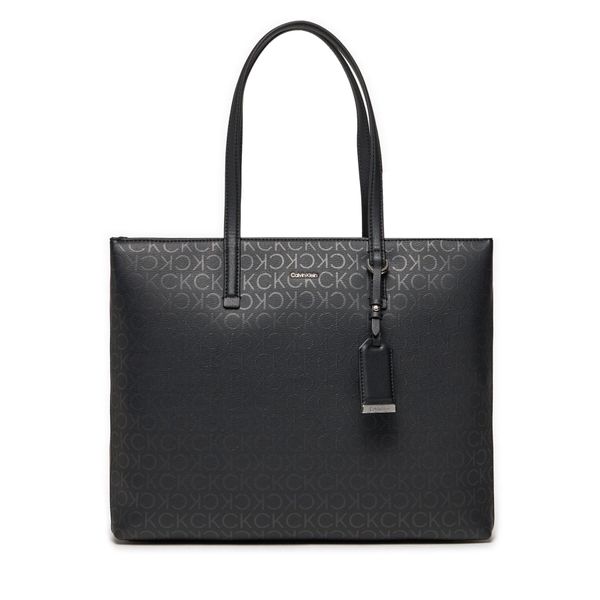 Calvin Klein Дамска чанта Calvin Klein Ck Must Shopper Md_Epi Mono K60K611767 Черен