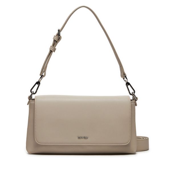 Calvin Klein Дамска чанта Calvin Klein Ck Must Shoulder Bag K60K611928 Сив