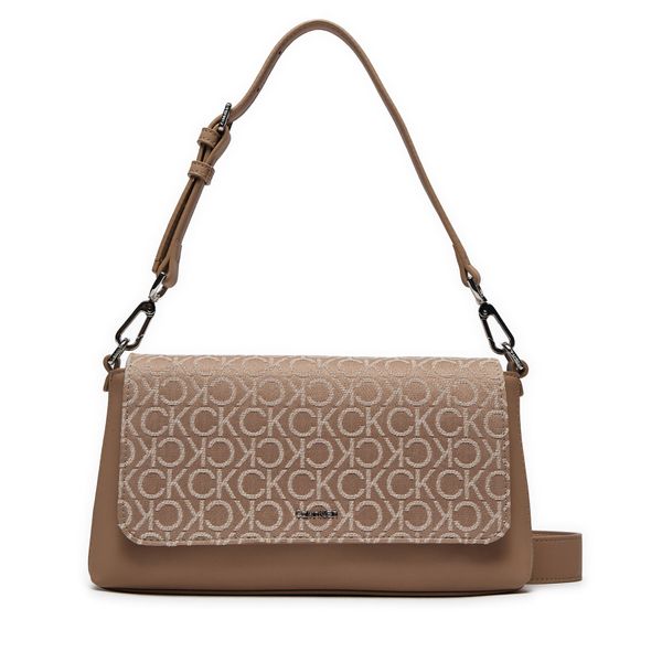 Calvin Klein Дамска чанта Calvin Klein Ck Must Shoulder Bag K60K612646 Кафяв