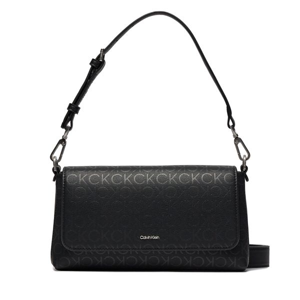 Calvin Klein Дамска чанта Calvin Klein Ck Must Shoulder Bag_Epi Mono K60K611360 Black Mono 0GJ