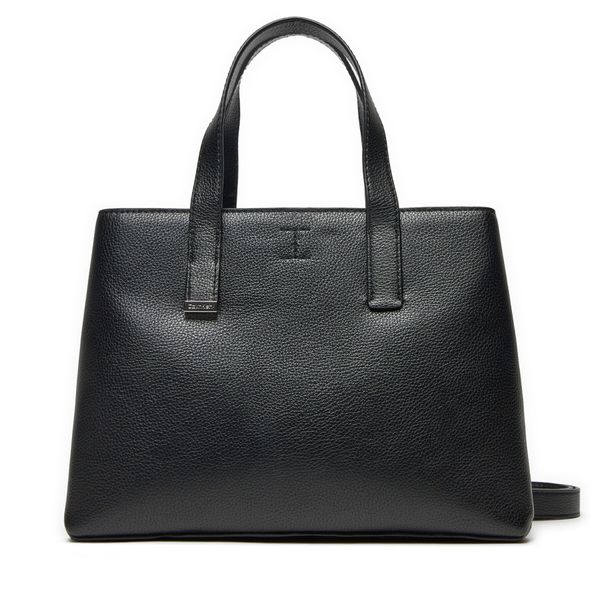 Calvin Klein Дамска чанта Calvin Klein Ck Plaque Small Tote K60K612781 Черен