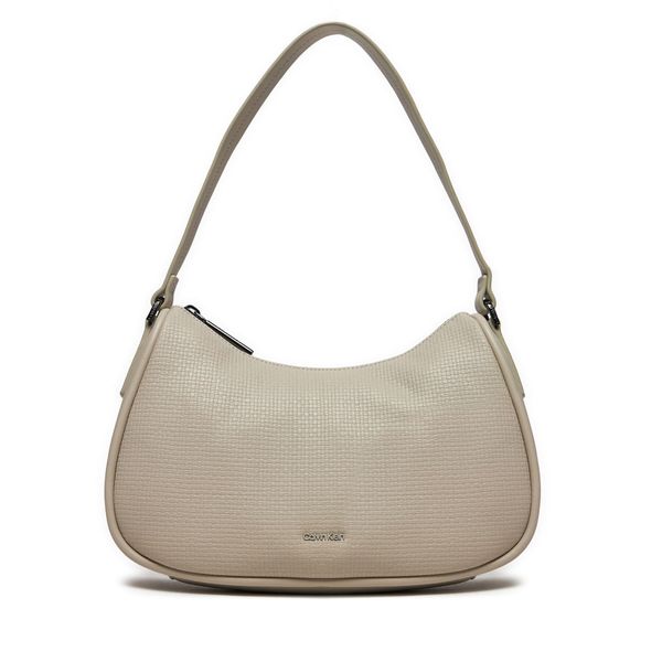 Calvin Klein Дамска чанта Calvin Klein Ck Refine Shoulder Bag Braid K60K612132 Сив