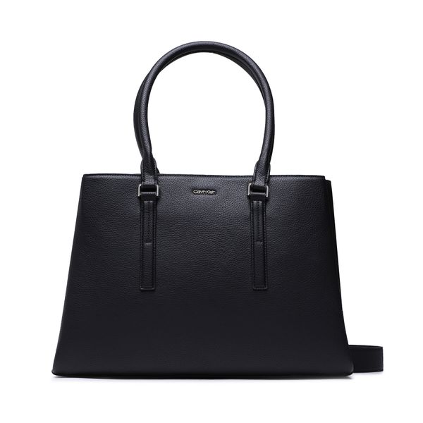 Calvin Klein Дамска чанта Calvin Klein Elevated Tote Lg K60K610169 Черен