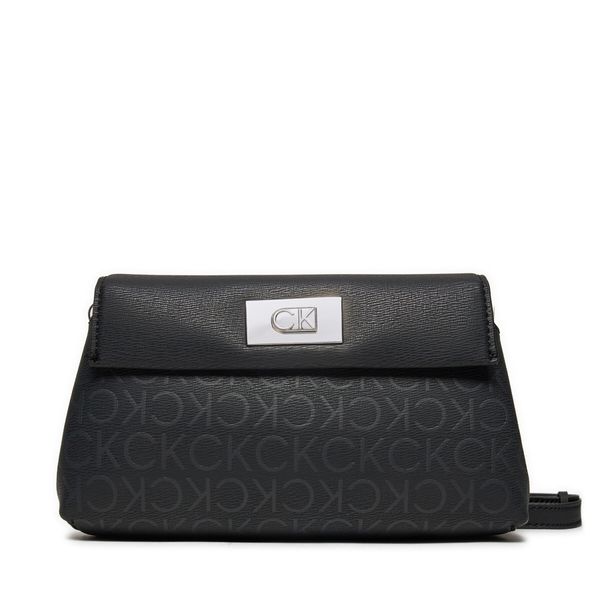 Calvin Klein Дамска чанта Calvin Klein Fully Stuffed Flatpack K60K612634 Черен