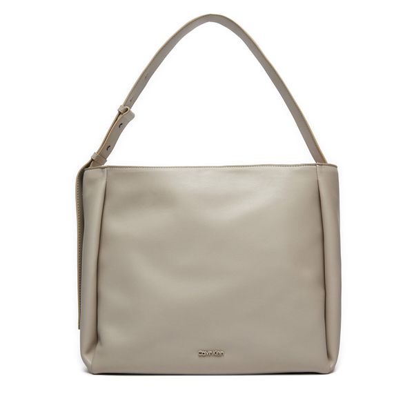 Calvin Klein Дамска чанта Calvin Klein Gracie Medium Ew Shopper K60K612129 Сив