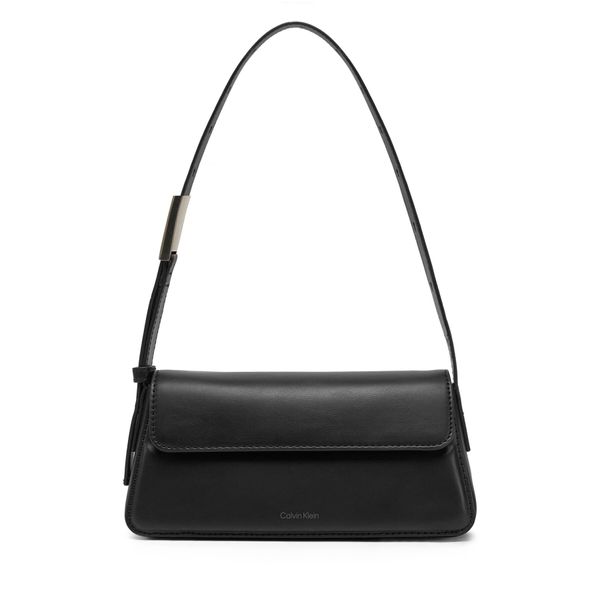 Calvin Klein Jeans Дамска чанта Calvin Klein Jeans Belted Small Shoulder Bag LV04K3110G Черен