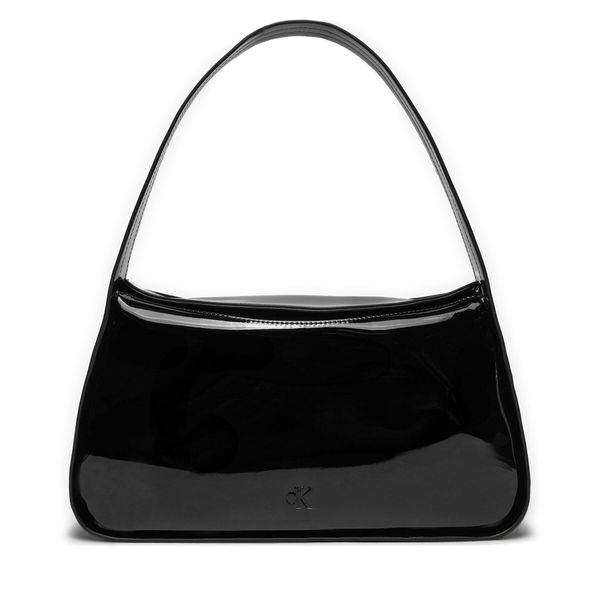 Calvin Klein Jeans Дамска чанта Calvin Klein Jeans Block Shoulder Bag25 Patent K60K613045 Черен