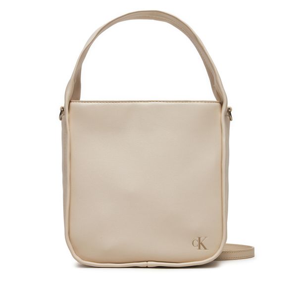 Calvin Klein Jeans Дамска чанта Calvin Klein Jeans K60K612249 Екрю