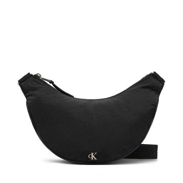 Calvin Klein Jeans Дамска чанта Calvin Klein Jeans Luna Nylon Sling Bag LV04K3095G Черен
