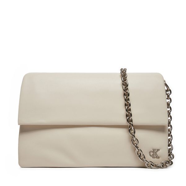 Calvin Klein Jeans Дамска чанта Calvin Klein Jeans Micro Mono Ew Flap25 Pu K60K611947 Бежов