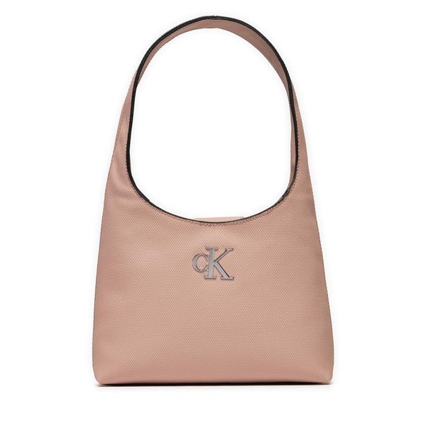 Calvin Klein Jeans Дамска чанта Calvin Klein Jeans Minimal Monogram A Shoulderbag T K60K611820 Pale Conch TFT