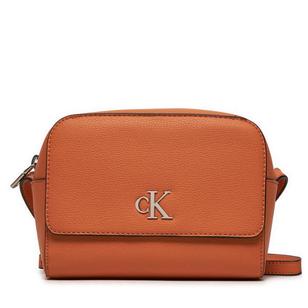 Calvin Klein Jeans Дамска чанта Calvin Klein Jeans Minimal Monogram Camera Bag18 K60K612234 Кафяв