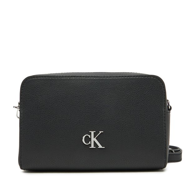 Calvin Klein Jeans Дамска чанта Calvin Klein Jeans Minimal Monogram Ew Camera Bag LV04K3162G Черен