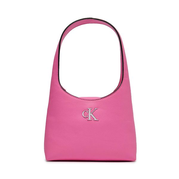 Calvin Klein Jeans Дамска чанта Calvin Klein Jeans Minimal Monogram Shoulder Bag K60K610843 Pink Amour TO5