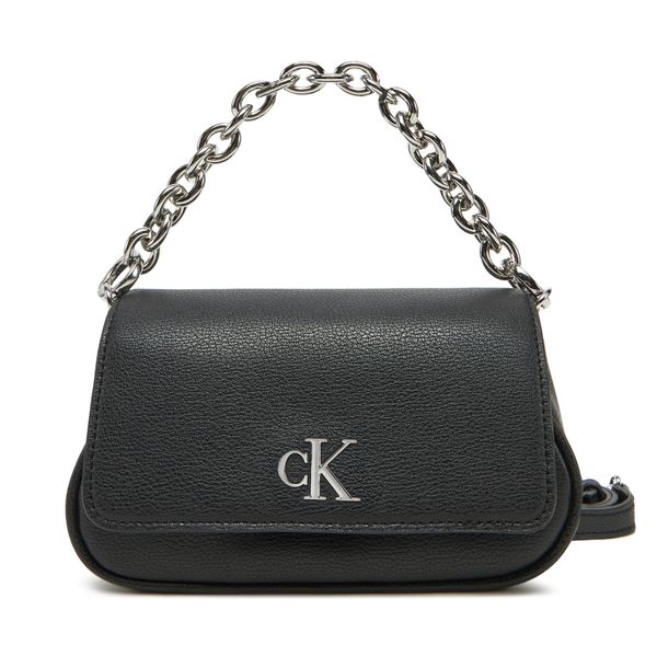 Calvin Klein Jeans Дамска чанта Calvin Klein Jeans Minimal Monogram Shoulder Bag20 LV04K3134G Черен