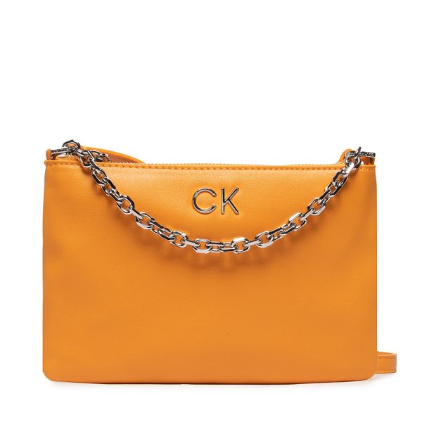 Calvin Klein Jeans Дамска чанта Calvin Klein Jeans Re Lock Ew Crossbody W Chain K60K609115 Orange Flash SCD