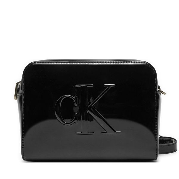 Calvin Klein Jeans Дамска чанта Calvin Klein Jeans Sculpted Camera Bag Im K60K613054 Черен