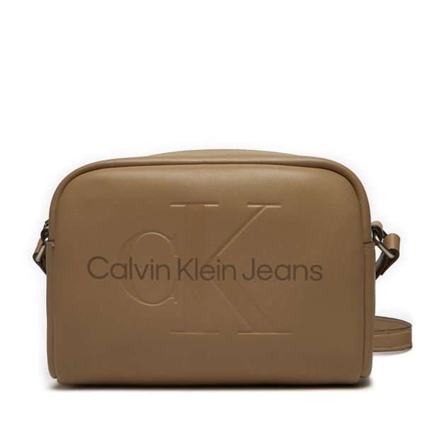 Calvin Klein Jeans Дамска чанта Calvin Klein Jeans Sculpted Camera Bag18 Mono K60K612220 Бежов