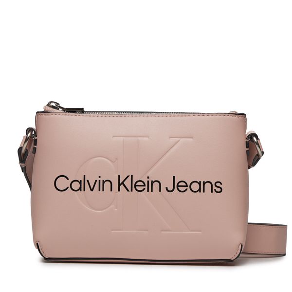 Calvin Klein Jeans Дамска чанта Calvin Klein Jeans Sculpted Camera Pouch21 Mono K60K610681 Pale Conch TFT