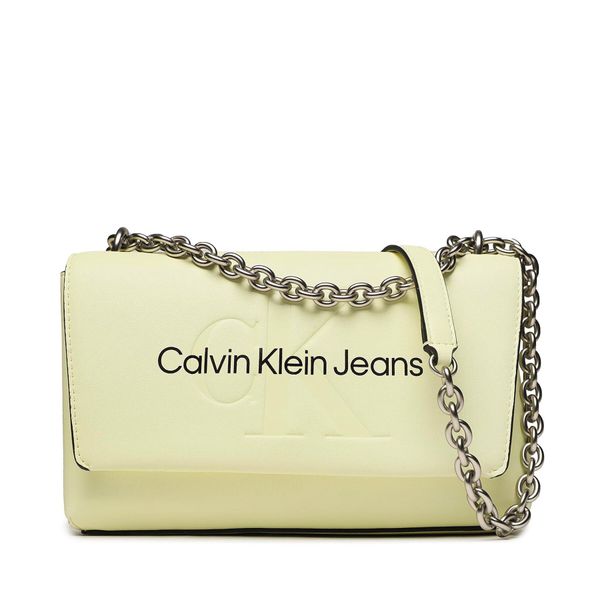 Calvin Klein Jeans Дамска чанта Calvin Klein Jeans Sculpted Ew Flap Conv25 Mono K60K607198 ZCW